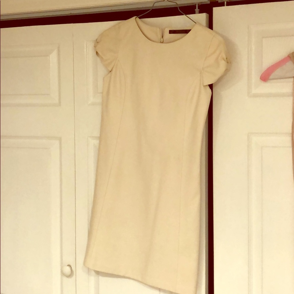 ZARA ivory dress